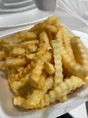 "Crispy" fries