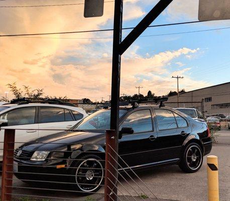 This is so worth it.  Thank you.  Sorry for the pole in the way but I parked at the gym and had to take a couple pics before it rained.