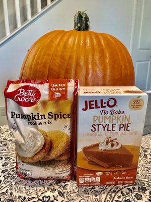 Pumpkin cookie & pie mix