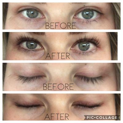 Lash lifts too!