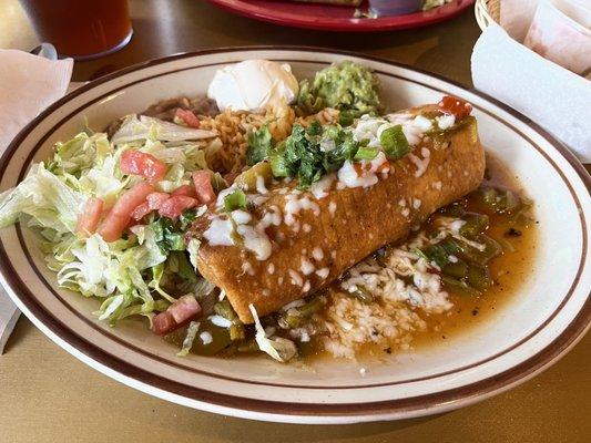 Chicken Chimichanga