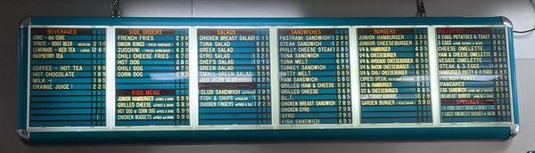 Menu as of 5-25-21.