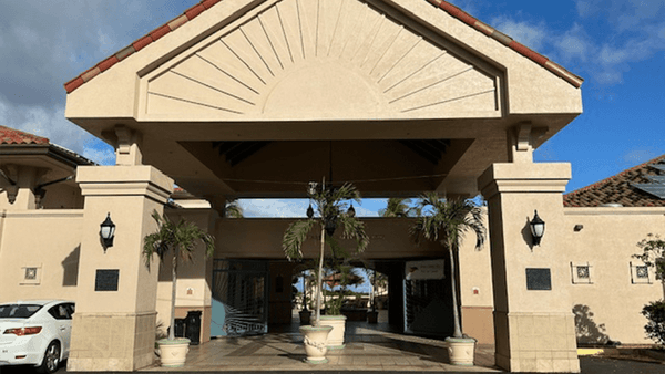 Entrance to the Filipino Community Center