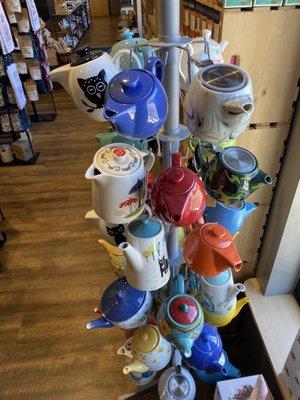 Adorable teapots