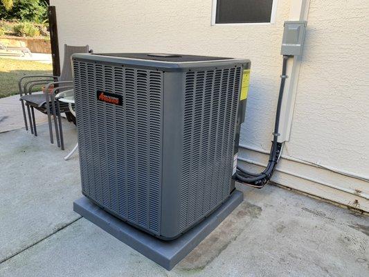 4-ton 16 SEER, LIFETIME A/C compressor with full unit changeout, 10-year labor warranty