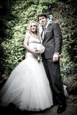 Married couple in Central Park.