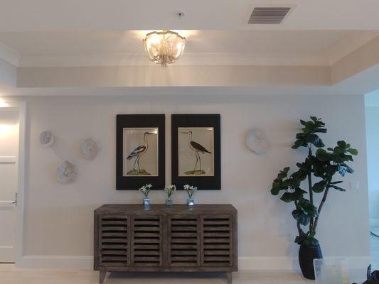 Seaglass foyer