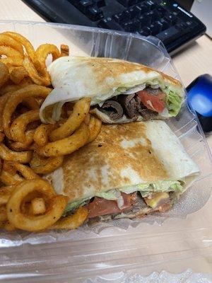 Cheese Steak wrap