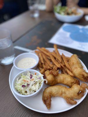 Beer Battered Fish N Chips