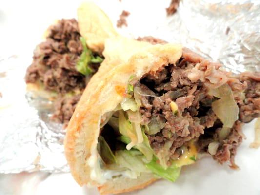 Beef and Onion Cheesesteak