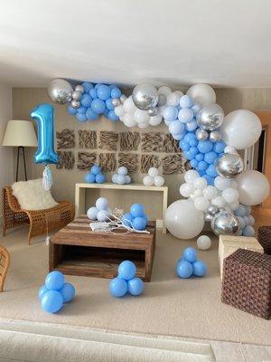 Birthday Balloon Installation