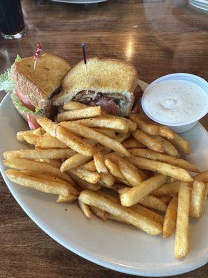 BLT and fries