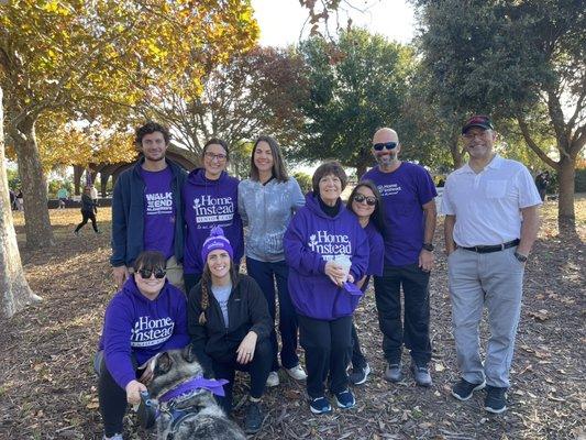 Our Home Instead walk for Alzheimer's 2023