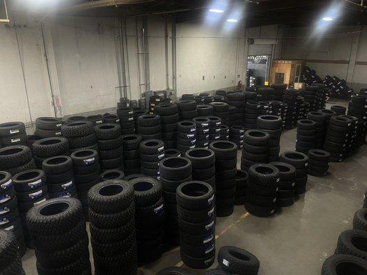 Warehouse Tire Inventory