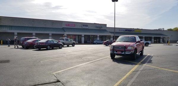 Store front - Shopping Center View