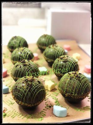 St. Patty's Cocoa Bombs