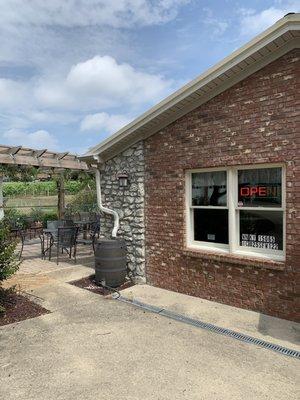 Great patio area!