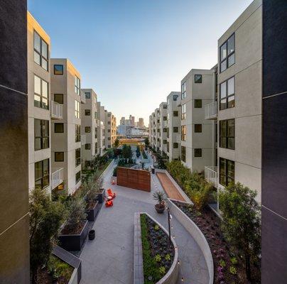 3rd floor courtyard