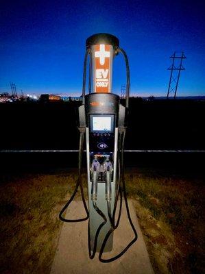 ChargePoint electric vehicle charging station at Best Western Cannon AFB Clovis NM