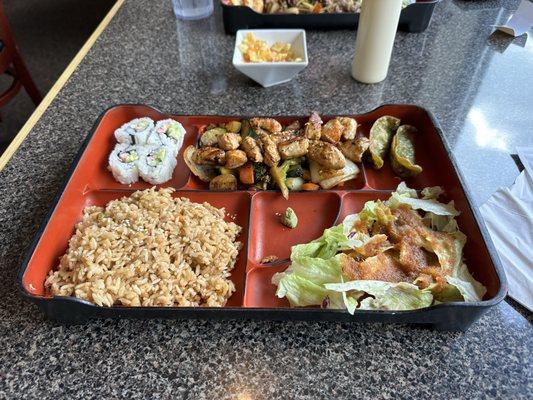 L- Chicken Hibachi Box