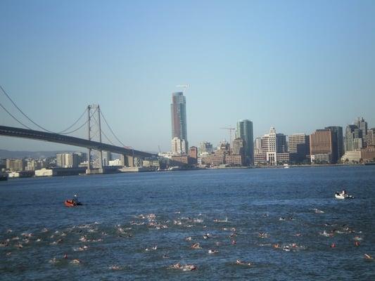 2007 swim start