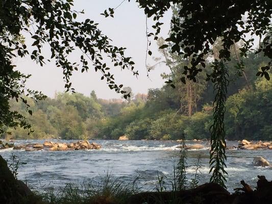 Gorgeous views of south fork from camp