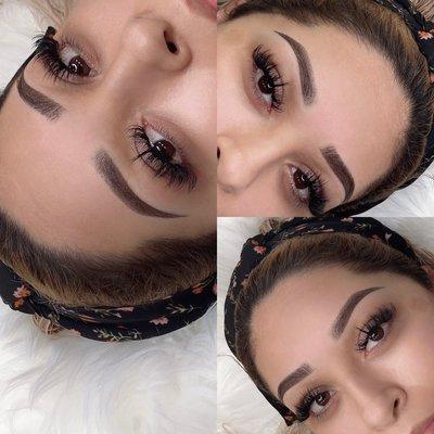 Ombre brows