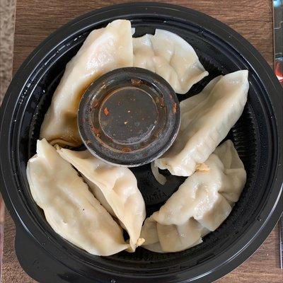 Potstickers and Sauce