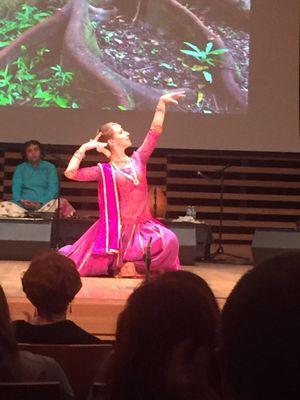 Dancer in traditional form from Poland