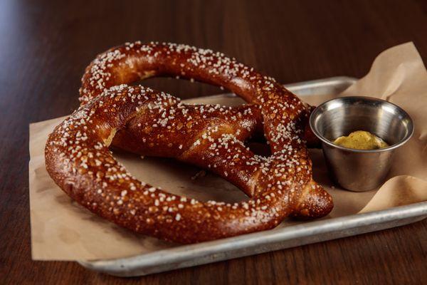 Noble Pretzel with Mustard Sauce (Happy Hour)