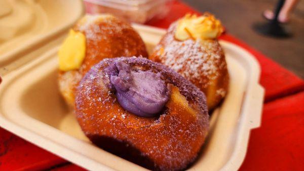 Malasada trio