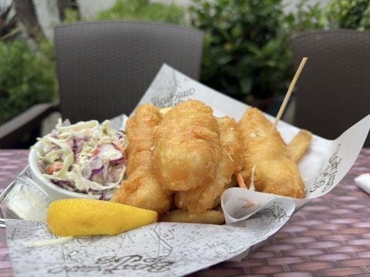 Cod & Halibut Fish and Chips Combo