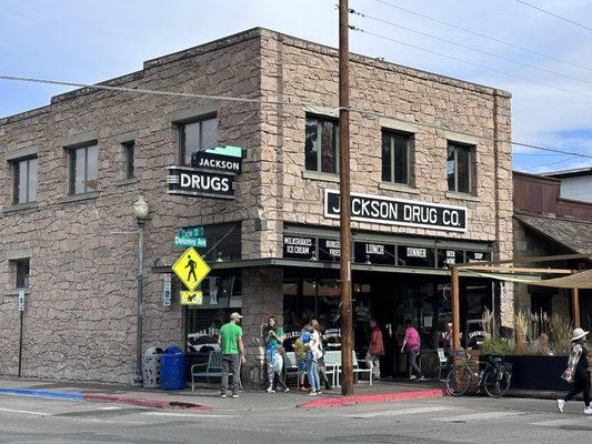 Jackson Drug Co. W/soda fountain