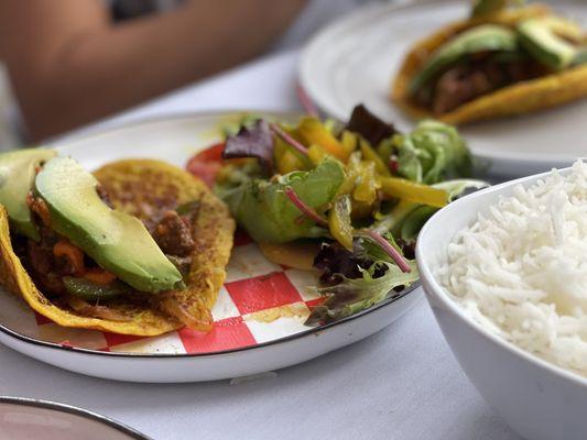 Chile Braised Lamb Shank Tacos - my wife gave them 5 out of 5 stars.