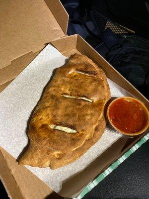 Hawaiian calzone