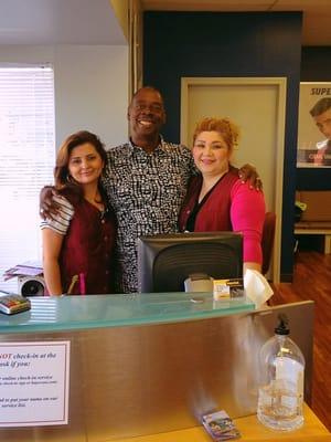 Meet some of our stylists: Maria, Darrell, and Rosy