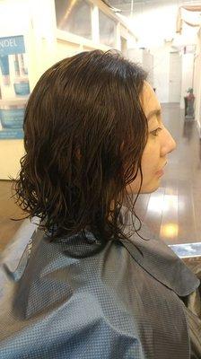 Beach wave perm