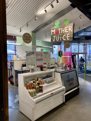 Their cute little kiosk inside of the Boston Public Market!