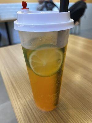 Aqua Peach Tea