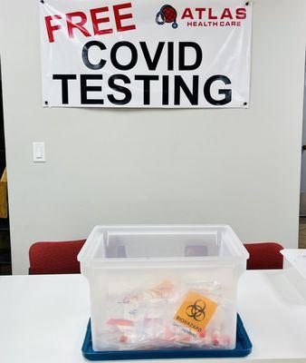 Free Covid Testing- Atlas