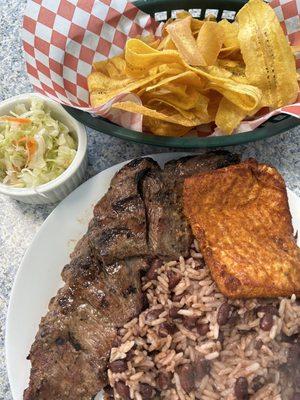 Carne Asada plate