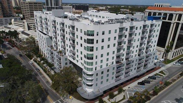 Commercial Project - Aloft Hotel & One Palm Residences, Downtown Sarasota