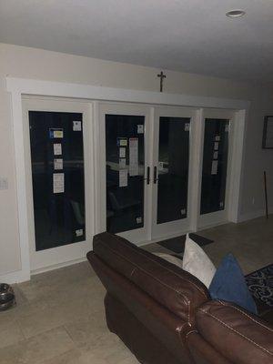 Impact door install