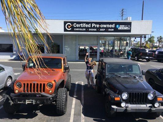 New Jeep/ old Jeep  Thanks Kevin !!