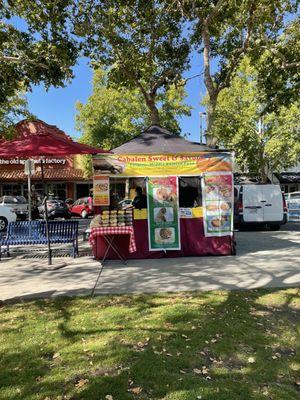 Tuesday morning farmer's market.