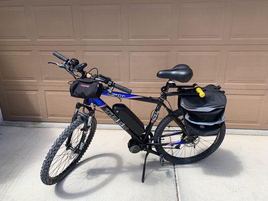 Trek 4500 EBike powered by Bafang BBS02