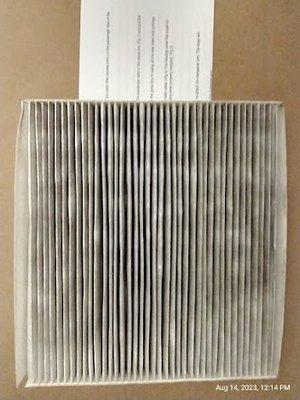 other side of cabin air filter