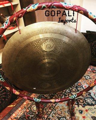 Gong for sound bath,