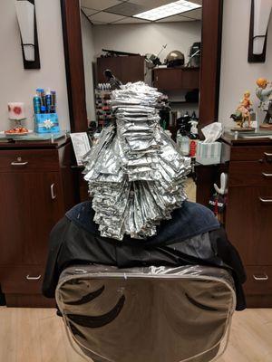 So much foil.