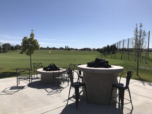 Driving Range + Fire Pit View